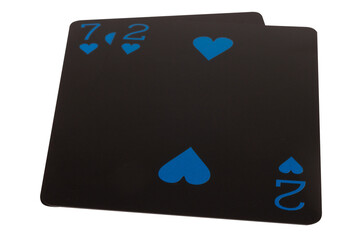 card black game deck bet