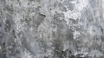 Poster - Background of aged concrete wall in gray texture