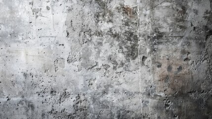 Canvas Print - Textured background of gray grunge concrete wall for loft-style decoration or design elements