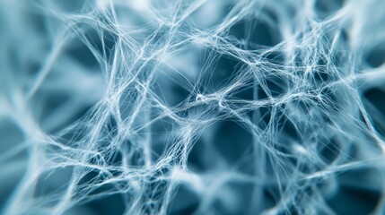 Abstract Blue Web Texture Background