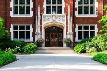 Poster - College Campus Background