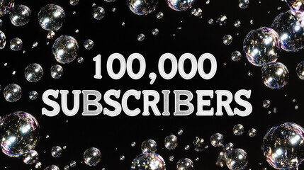 100,000 Subscribers Social Media Milestone