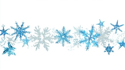 Frosty Snowflake Pattern