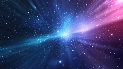 Wall Mural - Cosmic Burst of Light