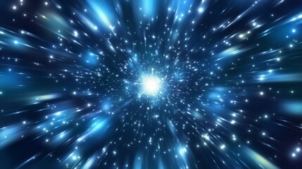 Wall Mural - Cosmic Burst of Light