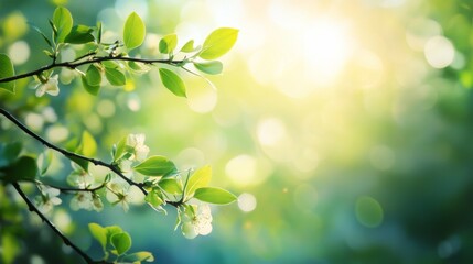 Wall Mural - Serene Nature Blossoms