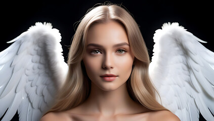 Wall Mural - angel with wings