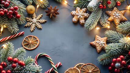 Wall Mural -  christmas background