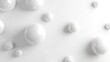 © Serhii - Glowing Orb: A Modern Abstract Design in White with Shiny Surface