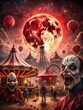 © areesh - Creepy Carnival at Night