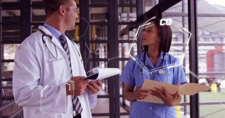 Poster - Animation of scientific data processing over diverse doctors