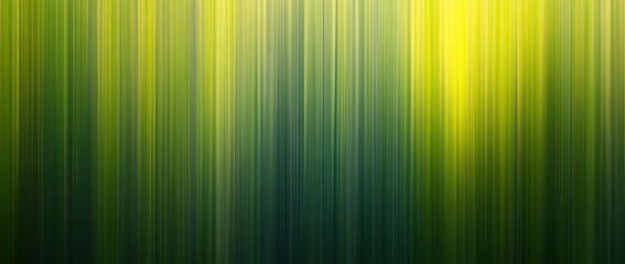 Poster - Illustration featuring a horizontal and vertical line art pattern in greens and yellows