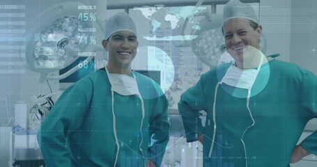 Poster - Animation of data processing over diverse surgeons