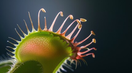 Wall Mural - Close-up of a Venus Flytrap