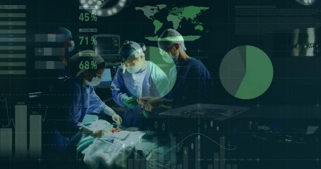 Poster - Animation of data processing over diverse surgeons