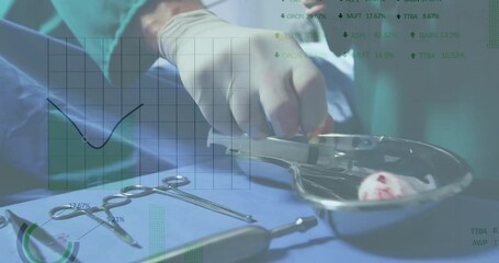 Poster - Animation of data processing over surgeons in operating theatre