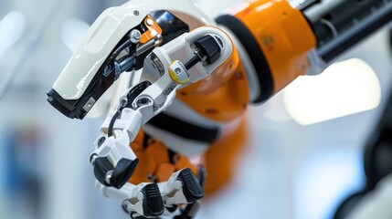Poster - Robotic Arm Close-Up