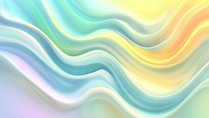 Line art illustration design on a colorful abstract background