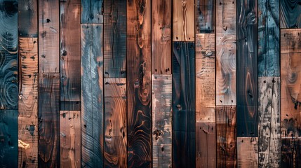 A stunning rustic wooden background featuring rich textures and unique grain patterns, perfect for adding warmth and character to any interior design project or decor