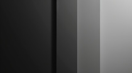 Poster - Abstract Shades of Gray