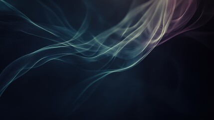 Sticker - abstract dark background with soft glow effect for elegant designs.