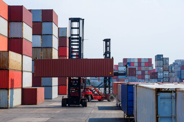 Container shipping for import-export logistics