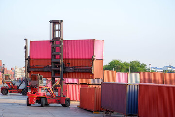 Container shipping for import-export logistics