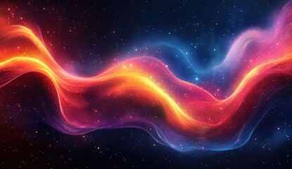 Poster - Abstract Space Nebula