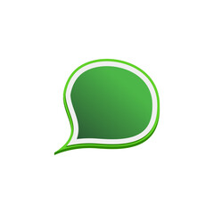 Sticker - Colorful Speech Bubble Template