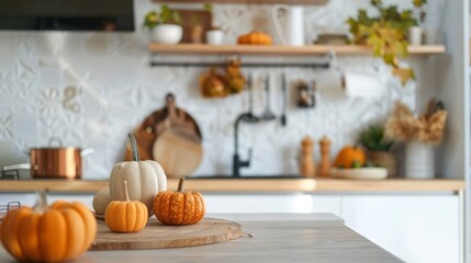 Wall Mural - Pumpkins