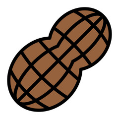 Sticker - peanut icon 