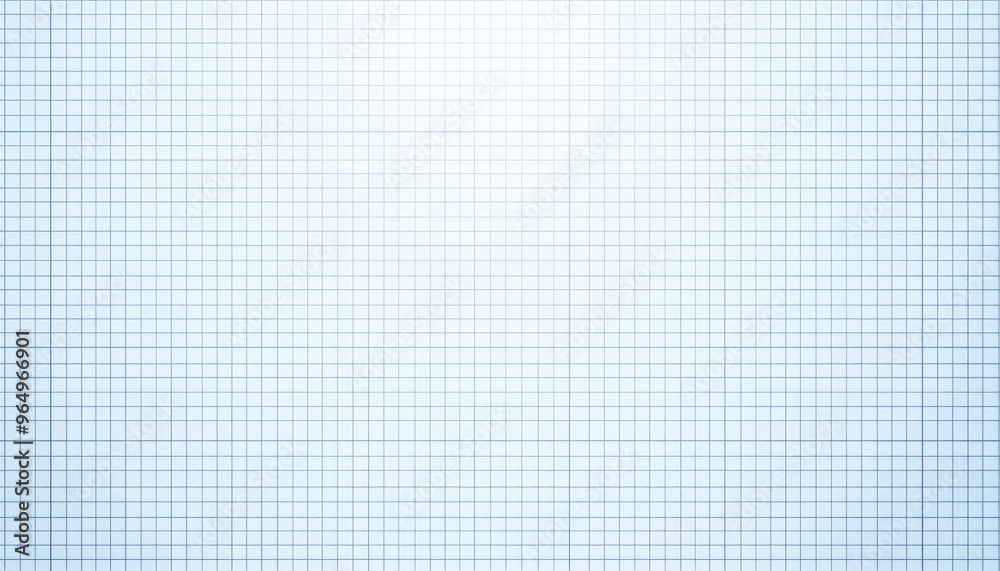 Vector Illustration of a White and Blue Grid on a White Background ...