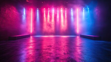 Wall Mural - Stage Lights