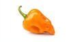 © BOJOShop - Orange Habanero Pepper Isolated on White Background