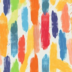 Poster - Abstract paint strokes