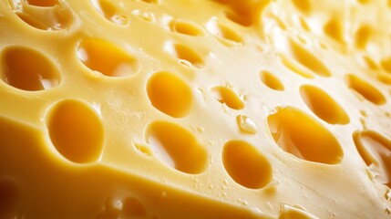 Cheese close up texture background