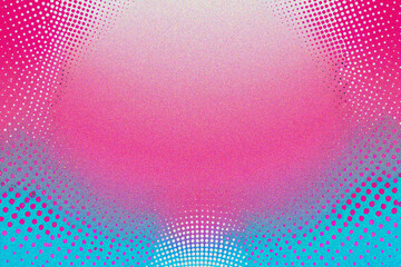 Poster - Grain Texture Gradient  abstract background with halftone