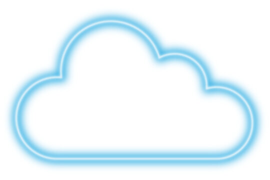 cloud neon png