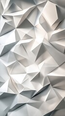 Poster - Abstract geometric polygonal background with light and shadow