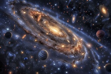 beautiful outer space view