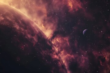 beautiful outer space view