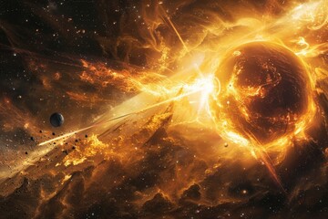 Beautiful Outer Space View