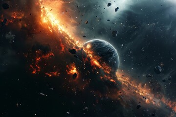 Beautiful Outer Space View