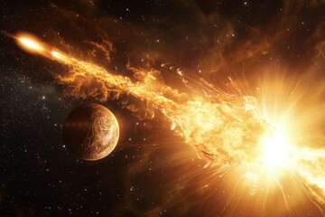 beautiful outer space view