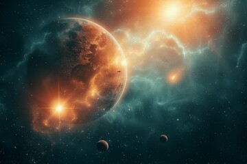 beautiful outer space view