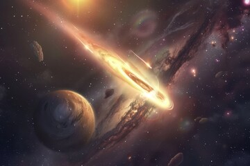 Beautiful Outer Space View