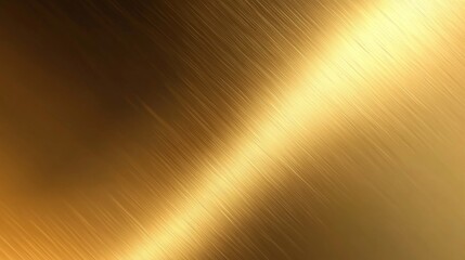 Wall Mural -  Shiny Gold Gradient Background with Subtle Metallic Sheen 