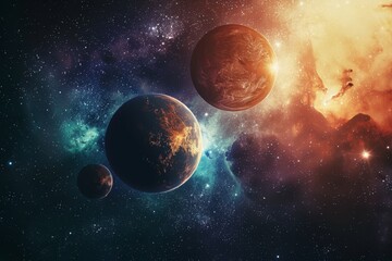 Beautiful Outer Space View