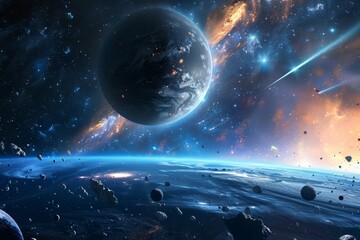 beautiful outer space view
