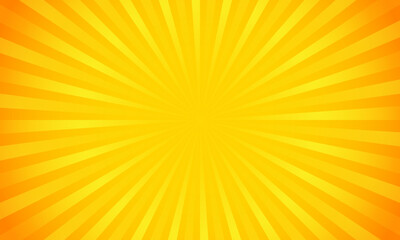 Wall Mural - orange gradient ray burst dot style background vector design